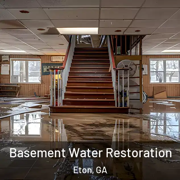  Basement Water Restoration Eton, GA