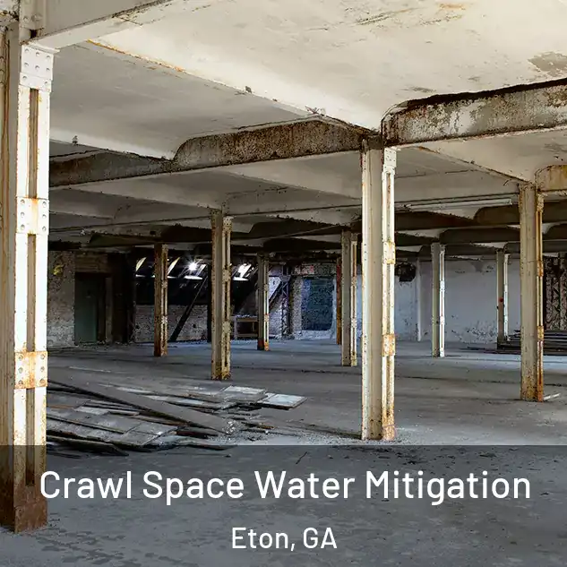  Crawl Space Water Mitigation Eton, GA
