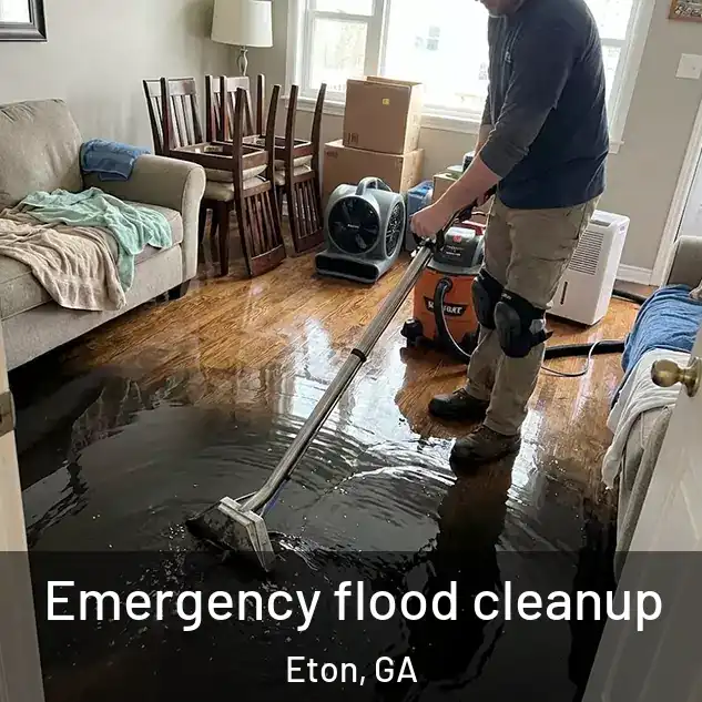  Emergency flood cleanup Eton, GA