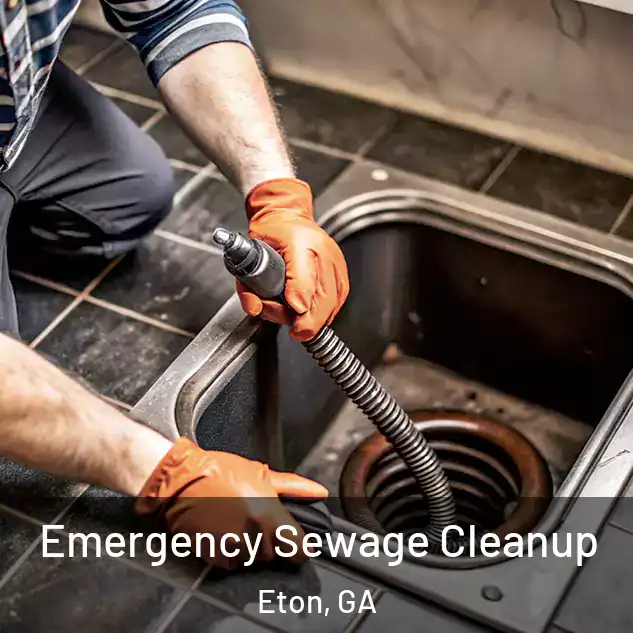  Emergency Sewage Cleanup Eton, GA