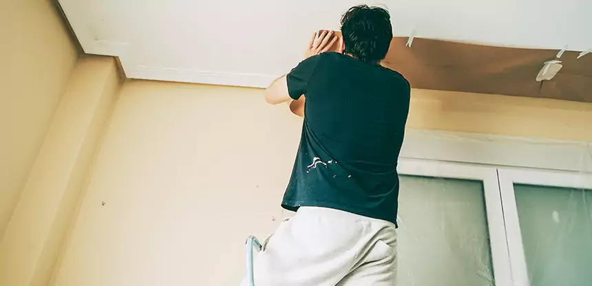 Ceiling Water Damage Repair in Eton