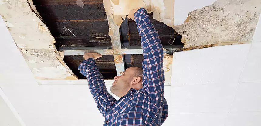 Attic Wood Rot Repair in Eton