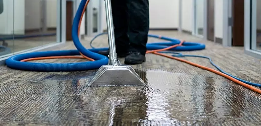 Basement Flooding Carpet Cleanup in Eton