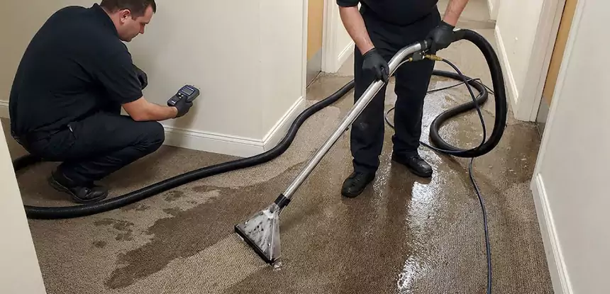 Basement Flooded Carpet Soaked Recovery in Eton