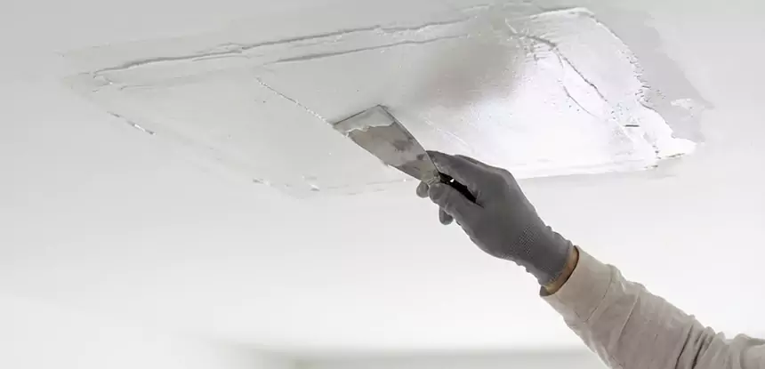 Ceiling Sagging Water Damage Repair Eton