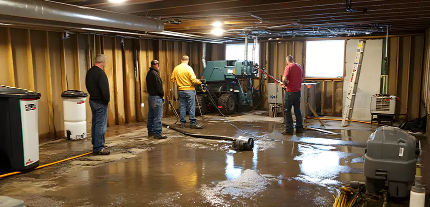 Commercial Water Damage Cleanup in Eton