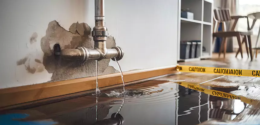 Burst Pipe Cleanup in Eton