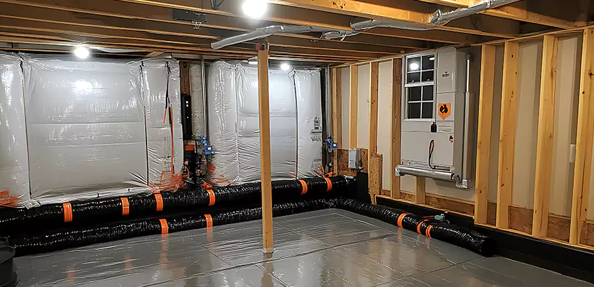 Crawl Space Humidity Control in Eton