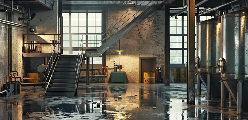 Emergency Industrial Cleanup in Eton