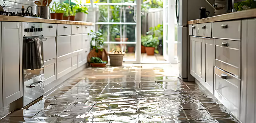 Kitchen Water Mitigation Services in Eton
