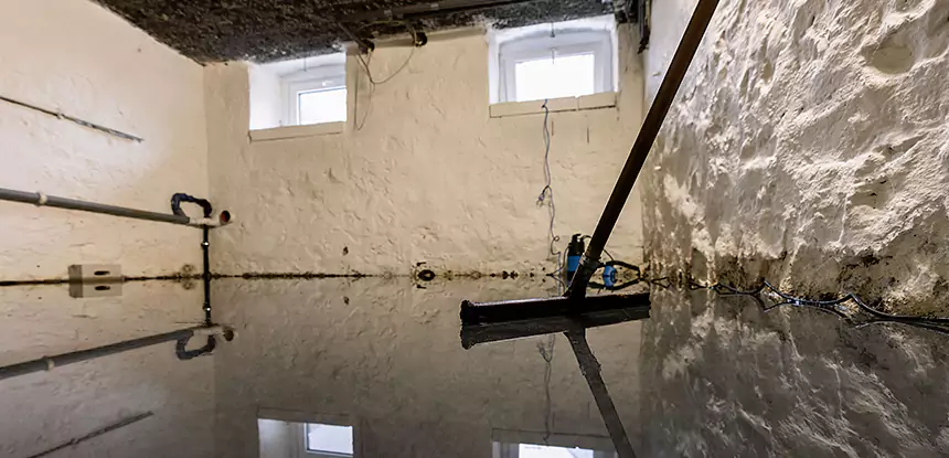Basement Water Cleanup in Eton