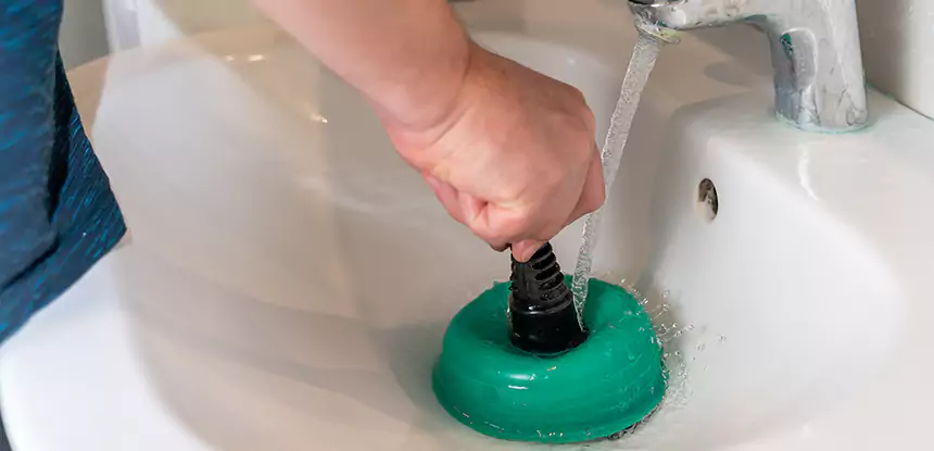 Sink Standing Water Blockage Removal in Eton