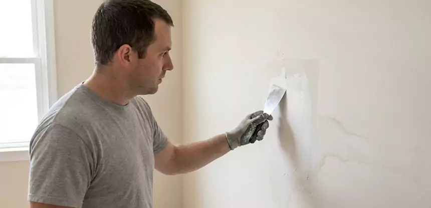 Sheetrock Water Damage Repair in Eton