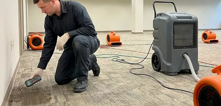 Drying Carpet Padding After Flood in Eton