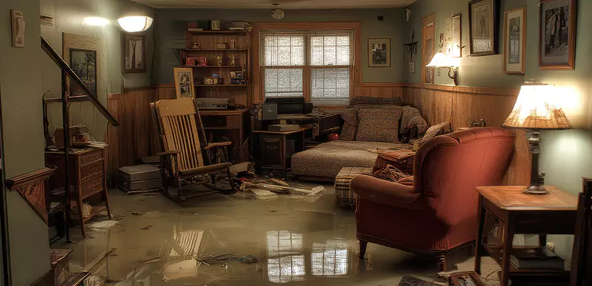Professional Wet Basement Cleanup Services in Eton, GA