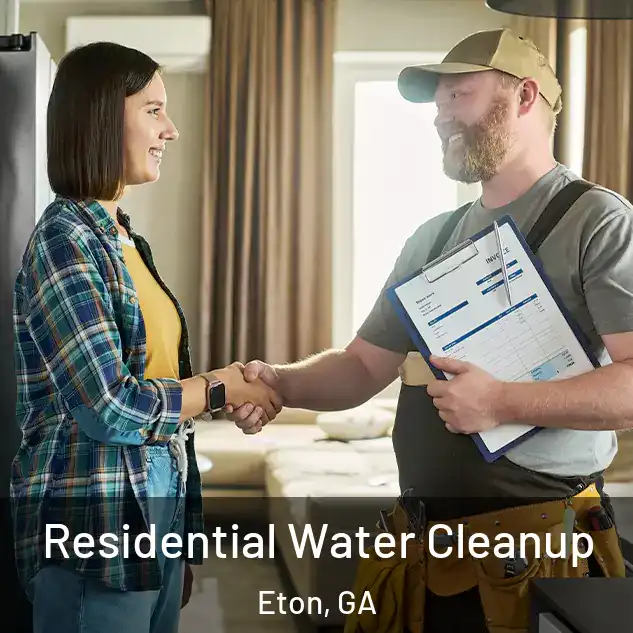  Residential Water Cleanup Eton, GA