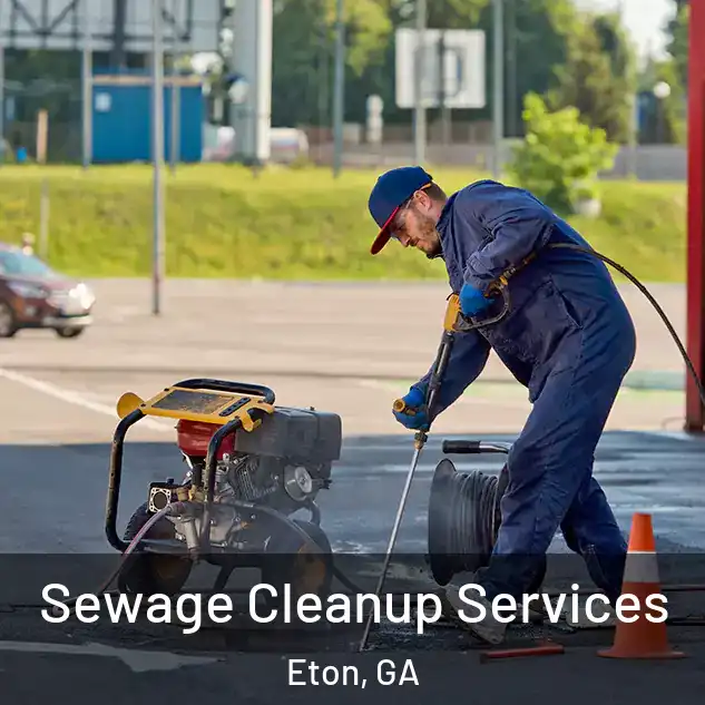  Sewage Cleanup Services Eton, GA