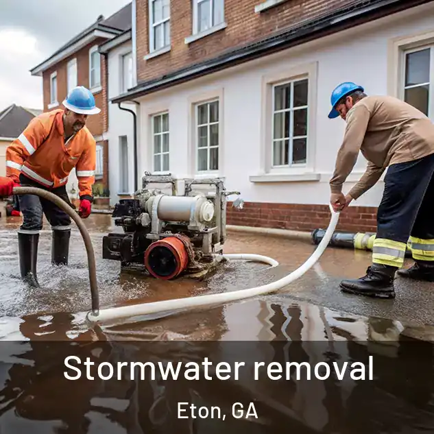 Stormwater removal Eton, GA